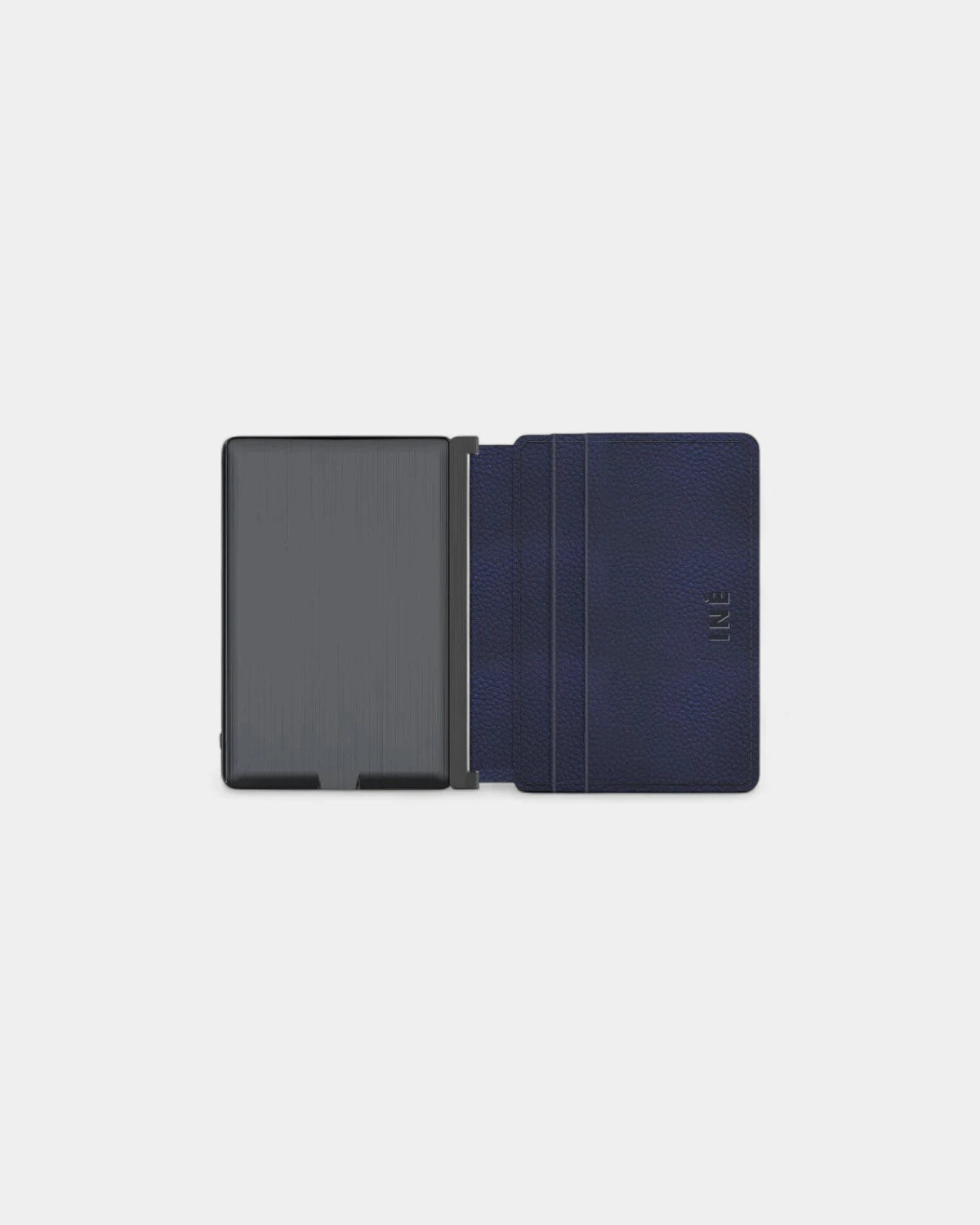 Customizable anti-RFID recycled leather card holder