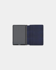 Customizable anti-RFID recycled leather card holder