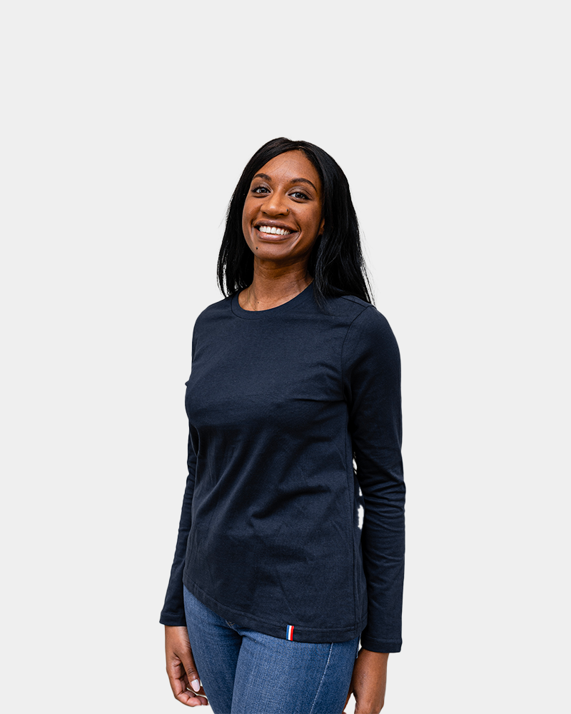 Women's Long Sleeve Customizable T-Shirt