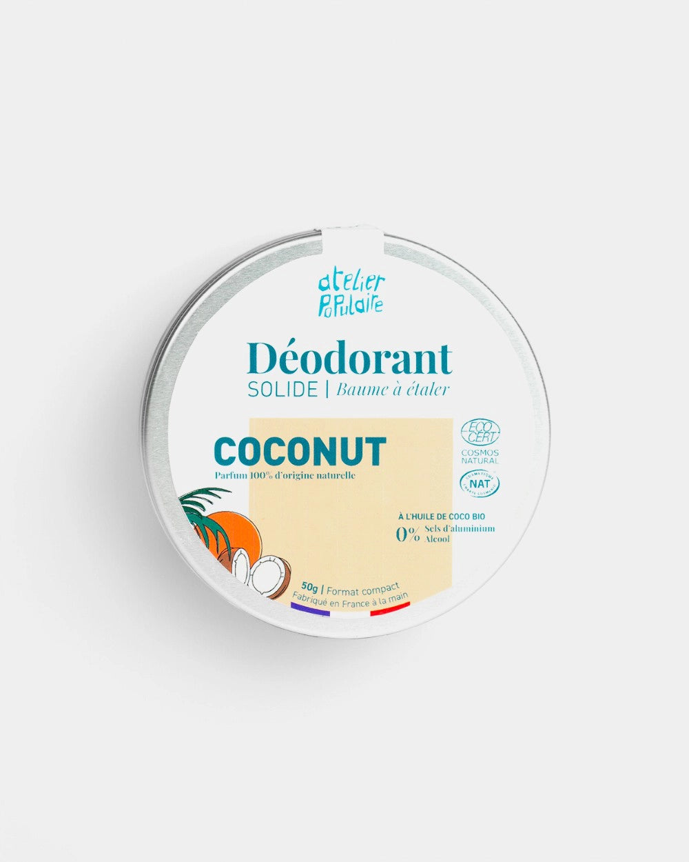 Solid Deodorant Made in France
