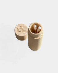Customizable Reusable Cotton Swab and Beauty Applicator Duo