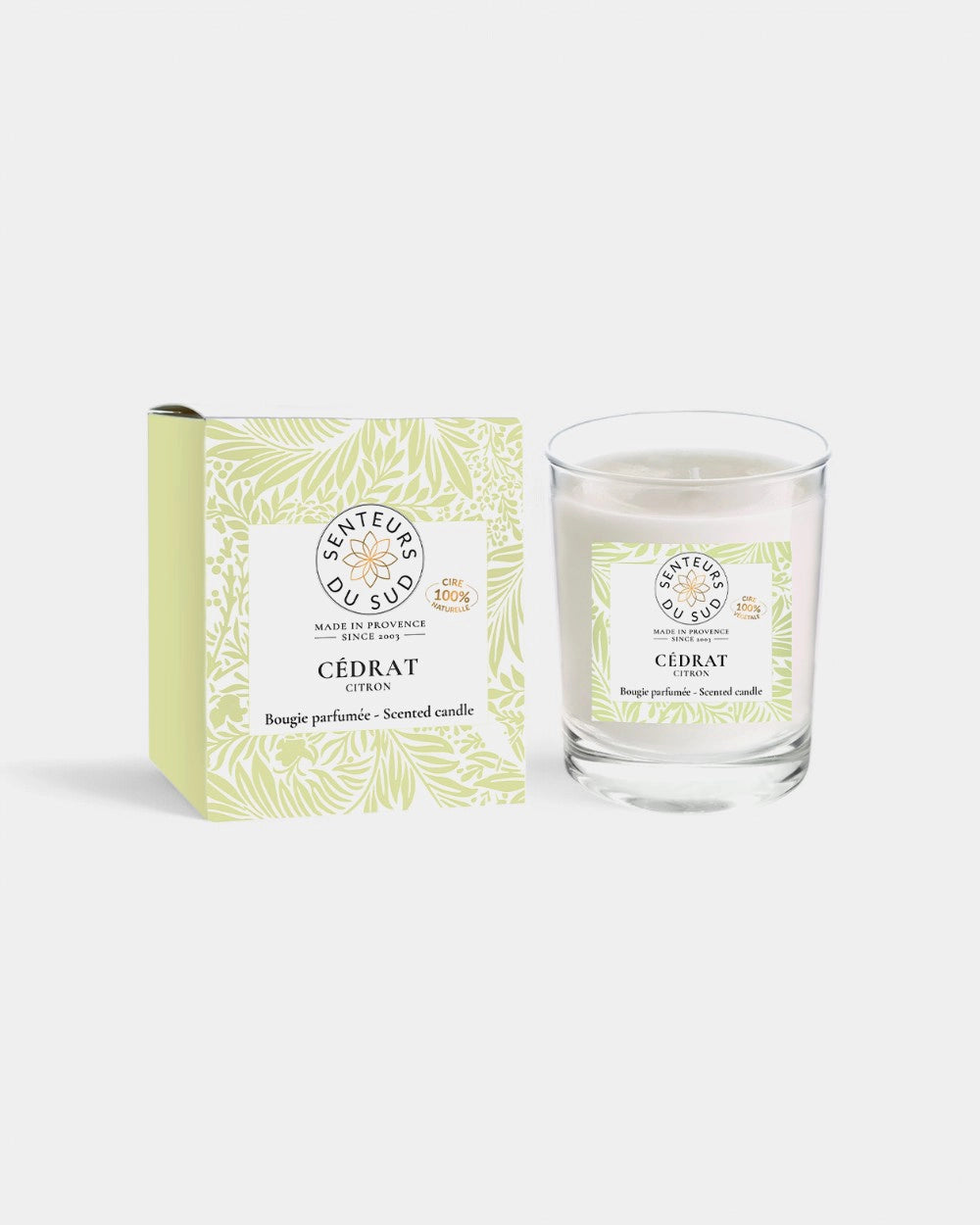 100% Natural Customizable Candle