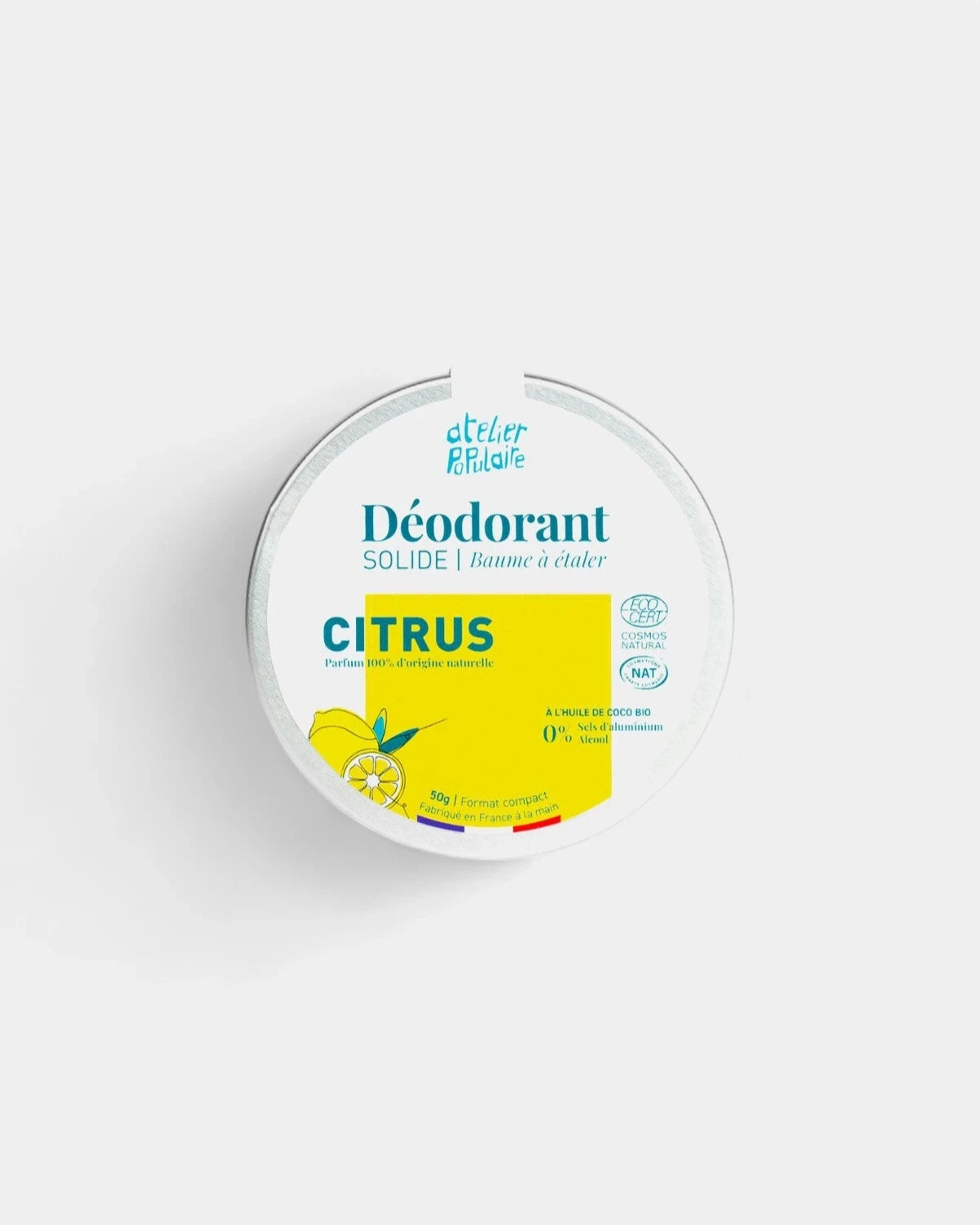 Solid Deodorant Made in France