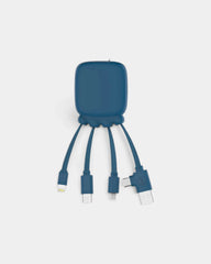 Pocket Battery 3,000 mAh & Customizable Multi-Cables