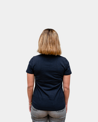 Women's V-Neck T-Shirt Made in France to Personalize