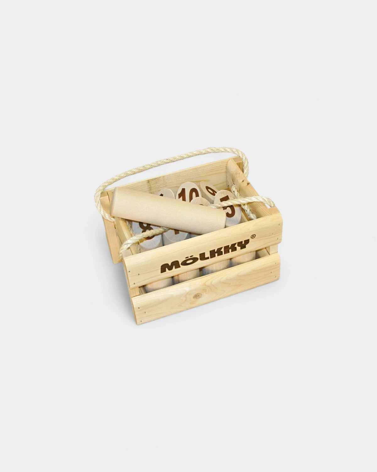 Wooden Mölkky Made in Europe Customizable