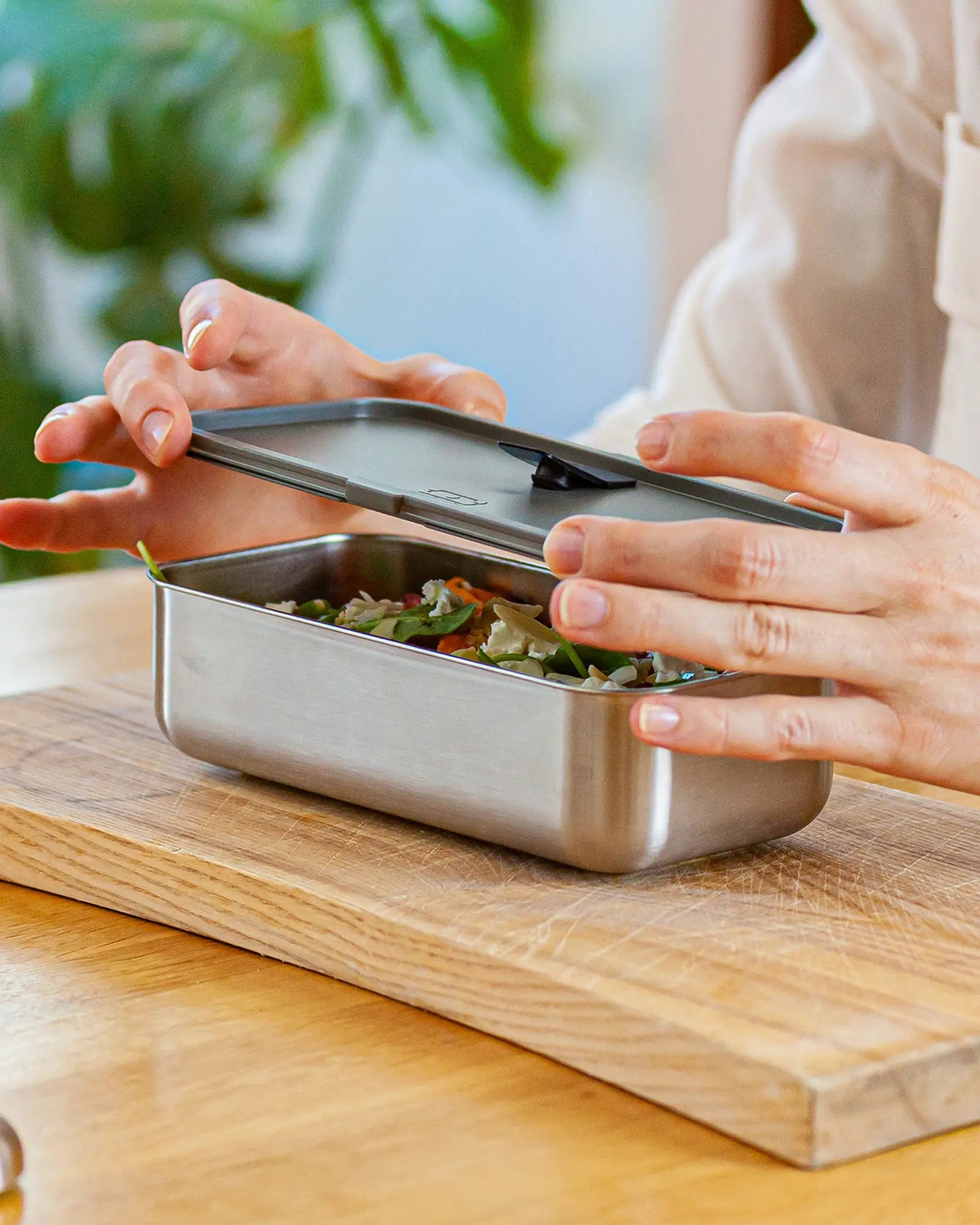 Custom stainless steel lunch box Monbento MB Sense - 5