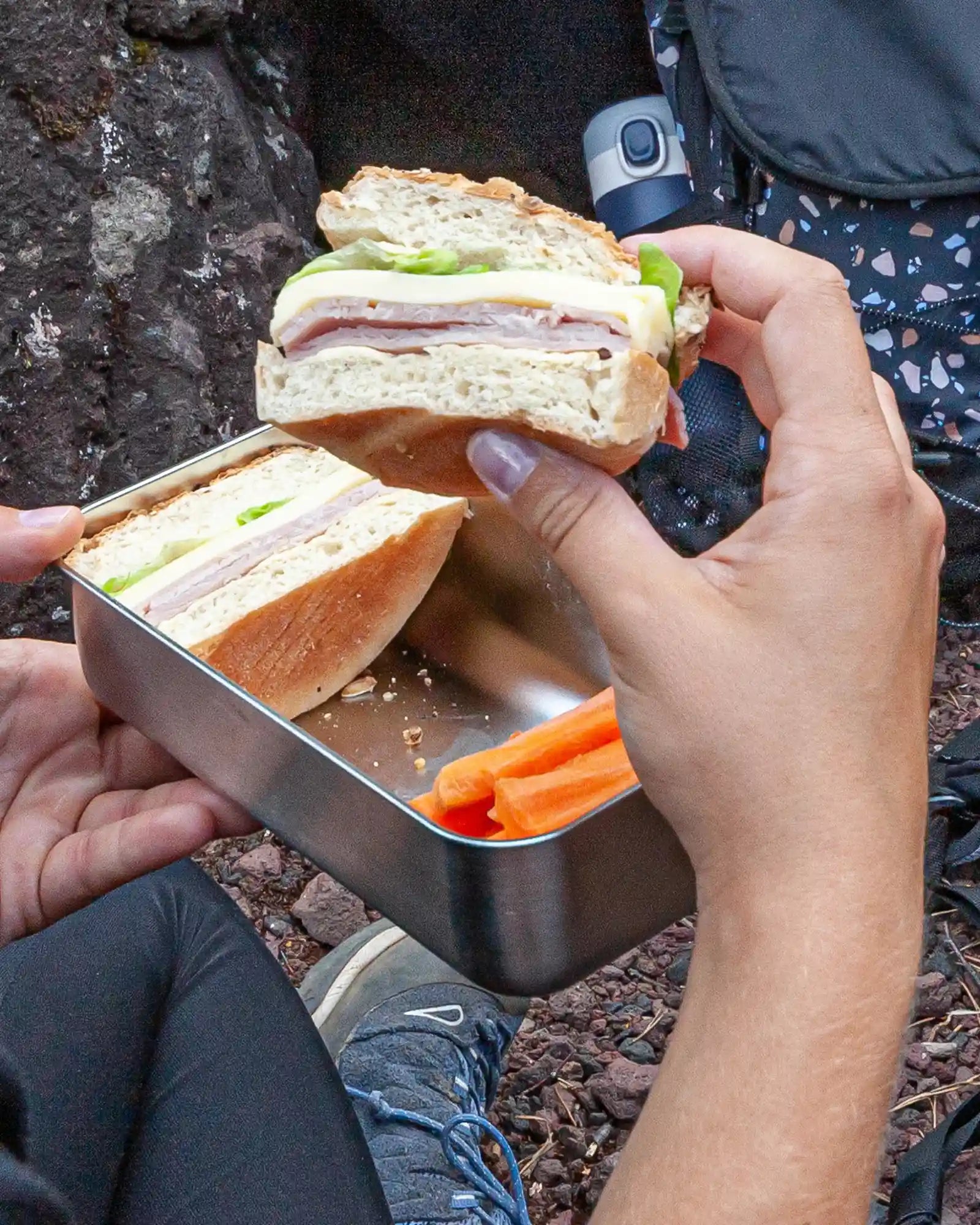 Custom stainless steel lunch box Monbento MB Sense - 21