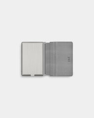 Customizable anti-RFID recycled leather card holder