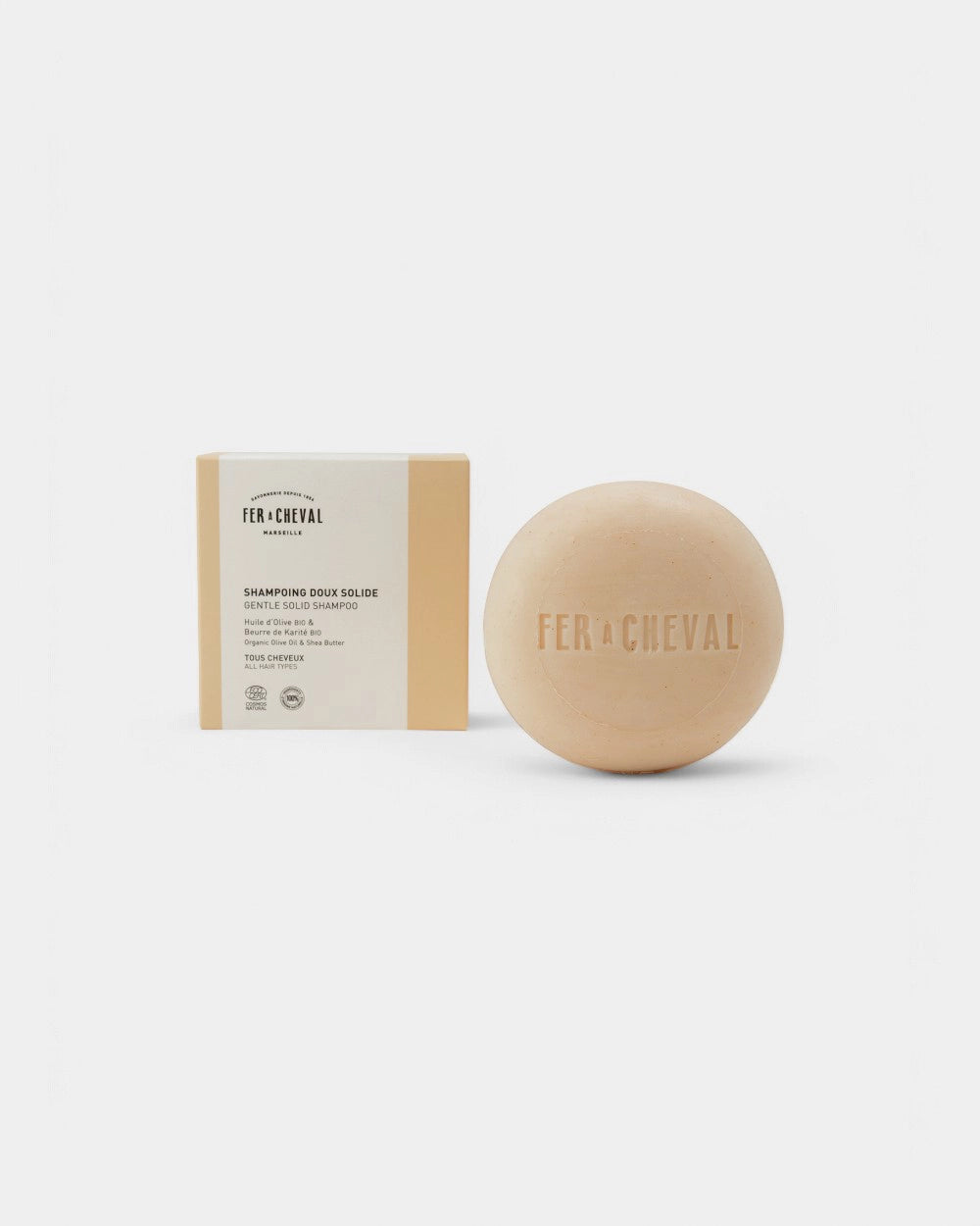 Solid Shampoo with Organic Olive Oil