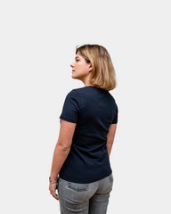 Women's V-Neck T-Shirt Made in France to Personalize