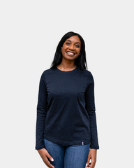 Women's Long Sleeve Customizable T-Shirt