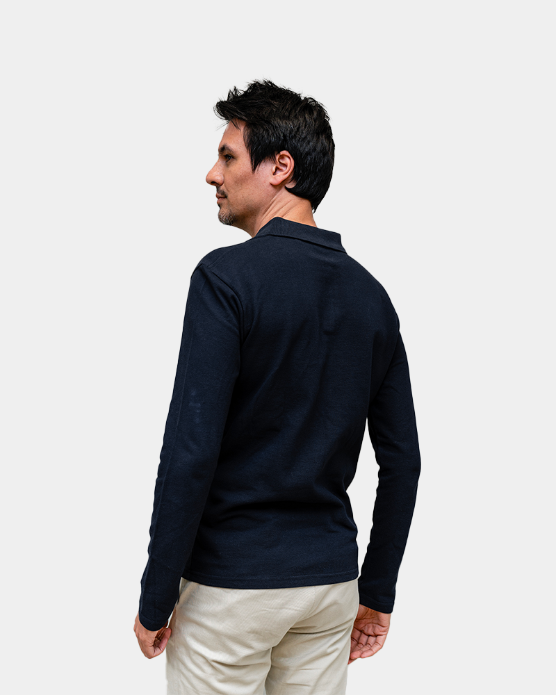 Men's Long Sleeve Polo to Personalize