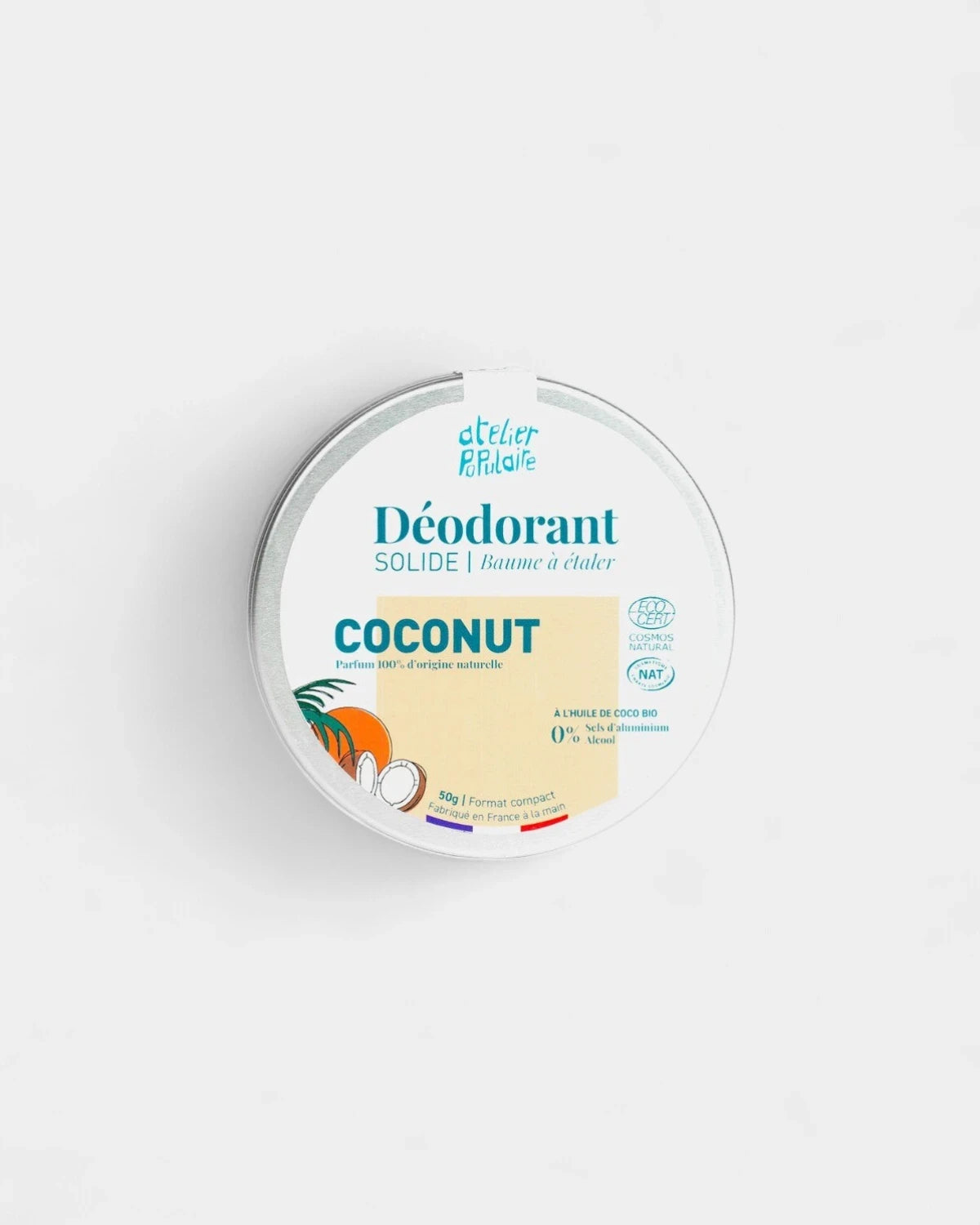 Solid Deodorant Made in France