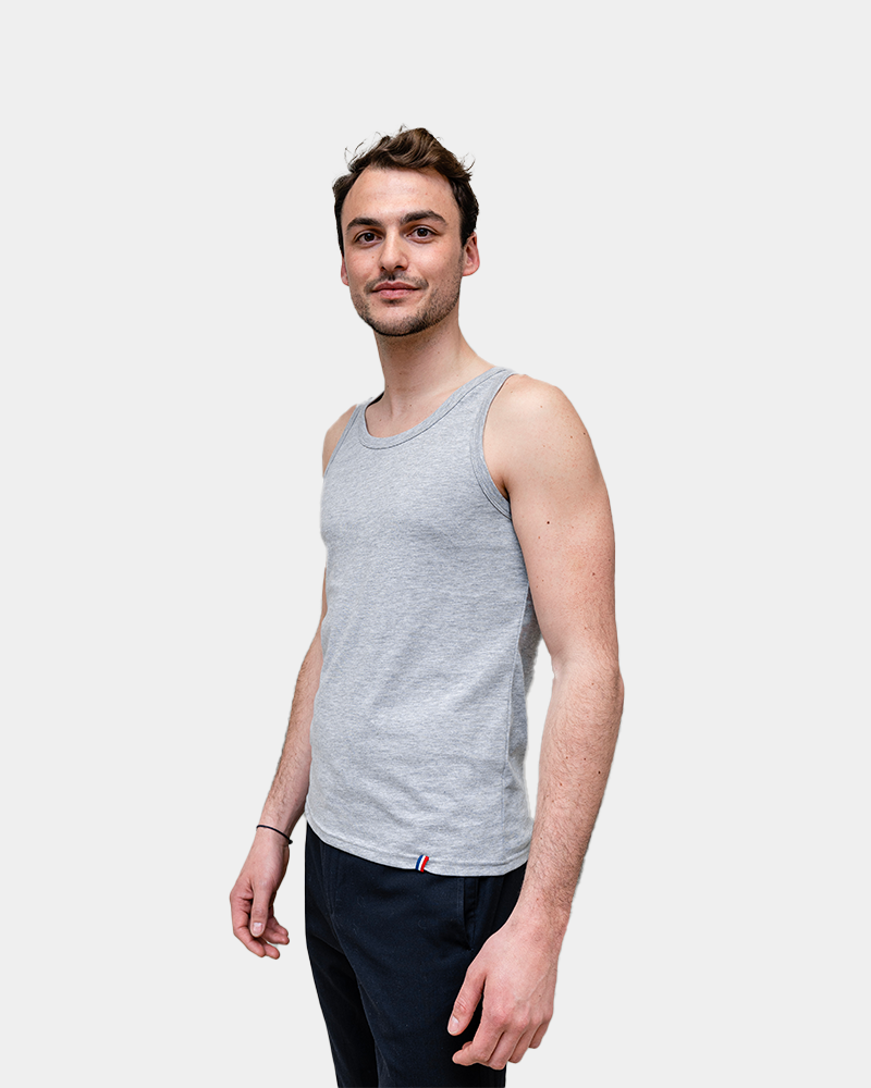 Men's Tank Top Made in France to Customize