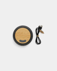 5W Speaker in Recycled Plastic and Bamboo to Personalize