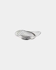 Custom stainless steel fruit bowl Alessi Trinity - Gray
