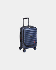 Promotional polycarbonate luggage 55 cm travel bag - Deep Navy