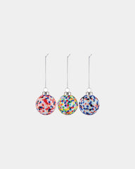 Custom eco-friendly glass Christmas ornament Alessi Proust - Multicolor