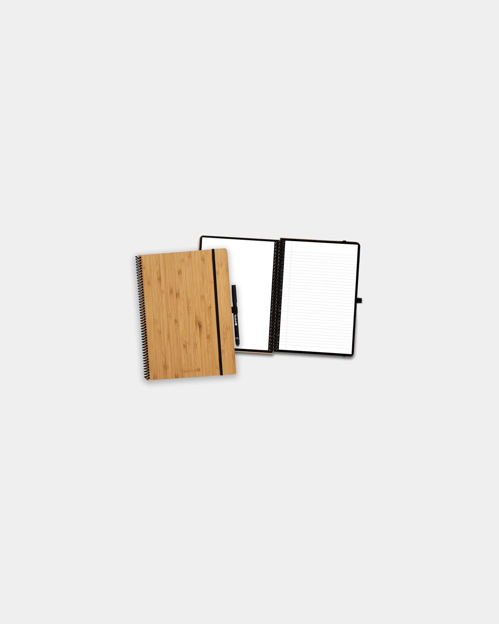 Cahier bambou massif Bambook Classic A5 à personnaliser - 1