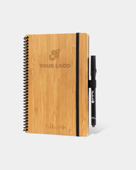 Custom bamboo notebook Bambook Classic A5 - Natural Bamboo