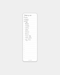Custom eco-friendly sticky shopping list Bambook - White
