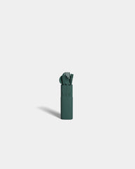 Promotional eco-friendly cutlery kit BINI - Dark Green