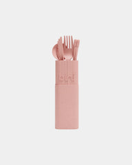 Promotional eco-friendly cutlery kit BINI - Blush