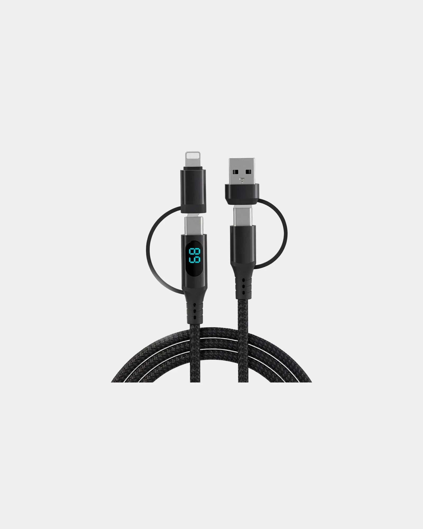 Custom USB 4-in-1 cable Blaupunkt - Black