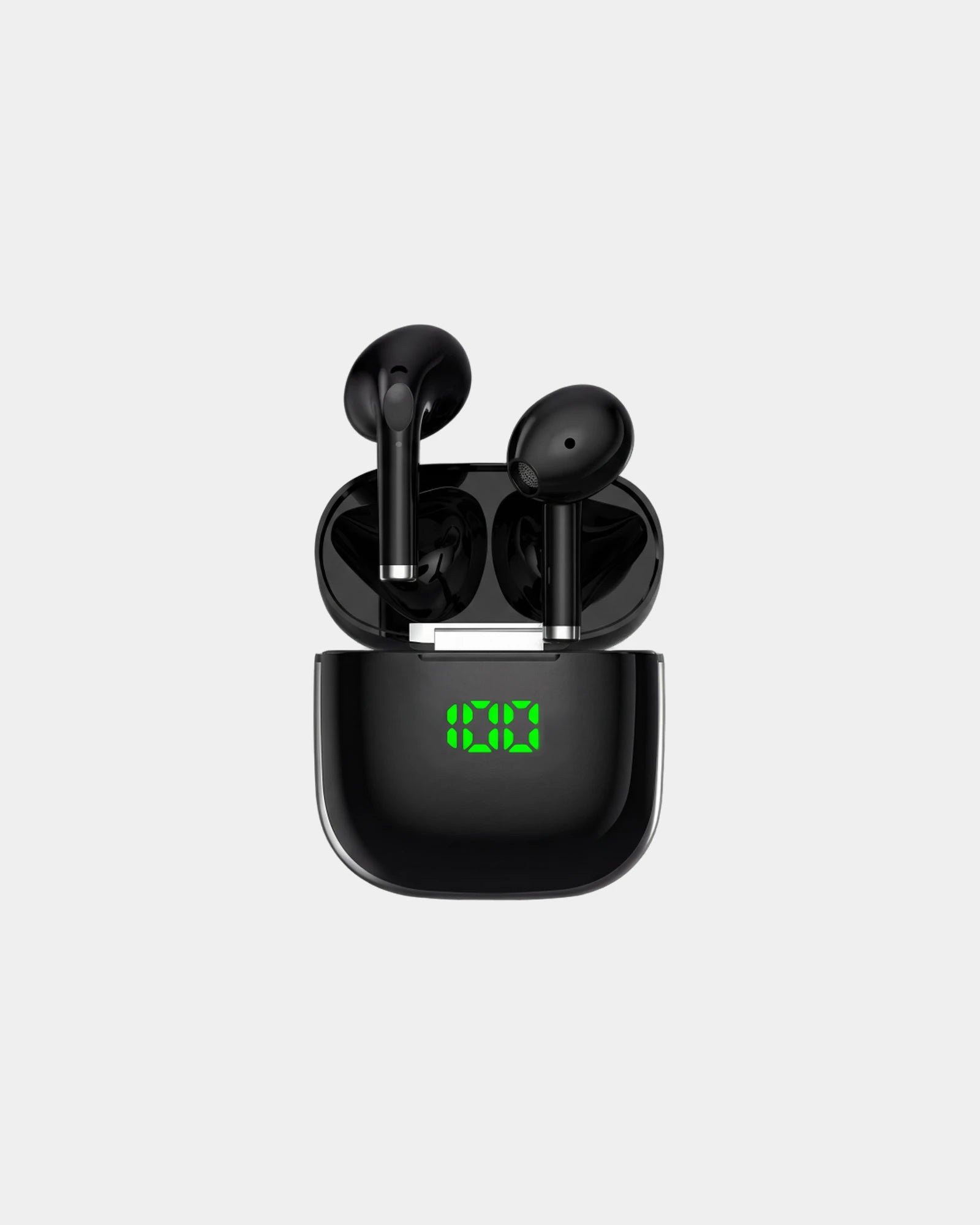 Custom Bluetooth earbuds Blaupunkt with charging case - Black