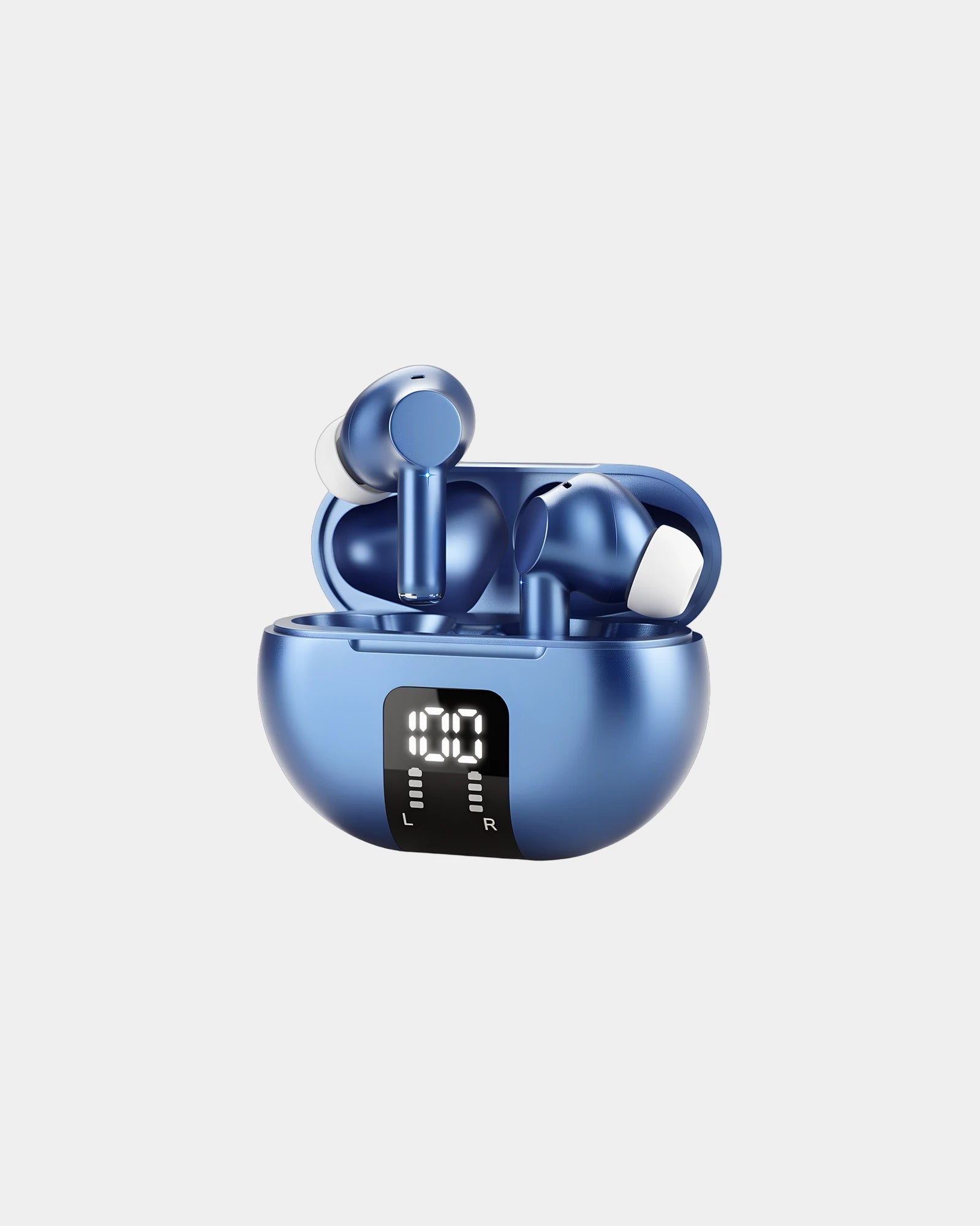 Custom wireless ANC headphones Blaupunkt - Navy