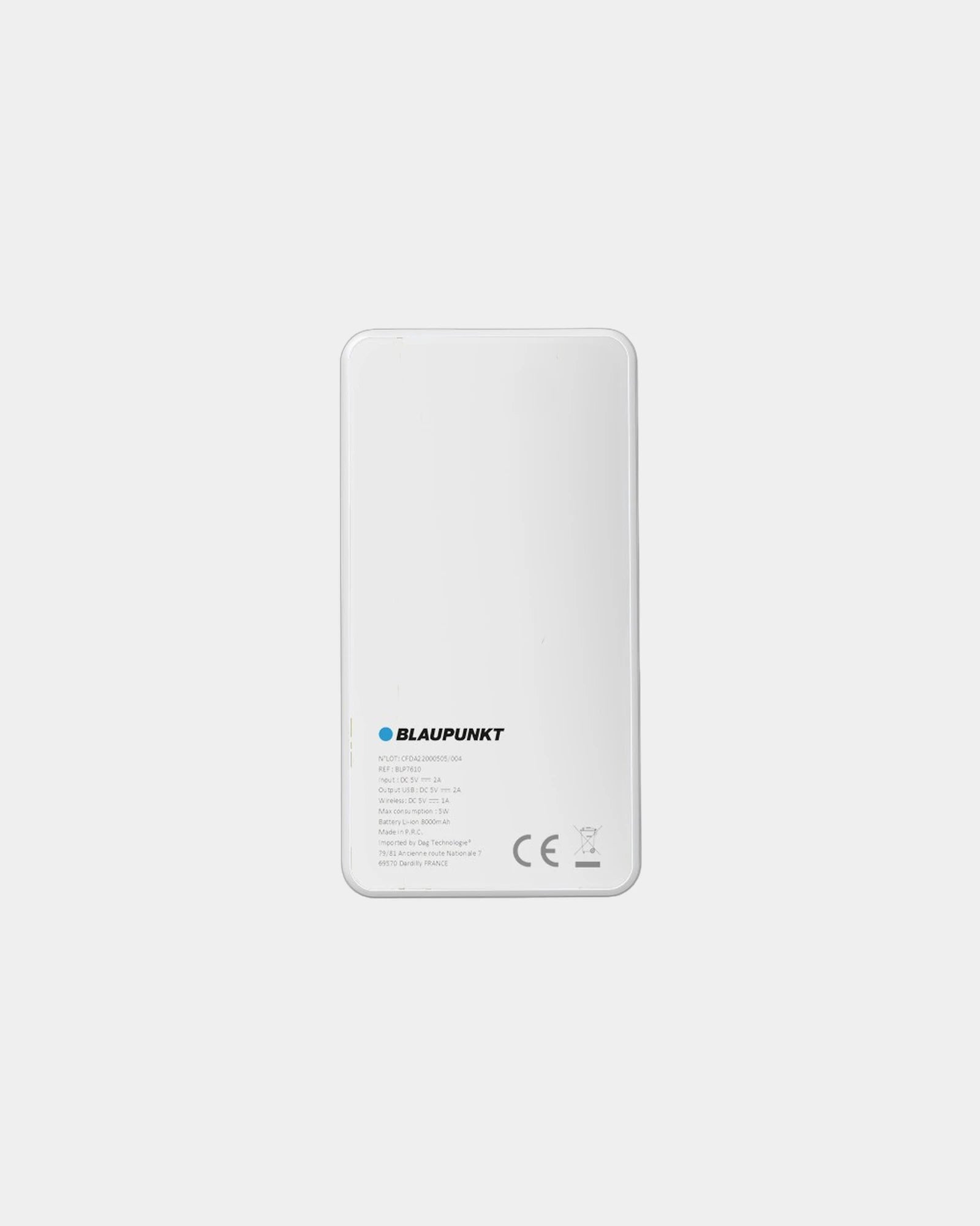 Custom bamboo power bank Blaupunkt 8000mAh - 4