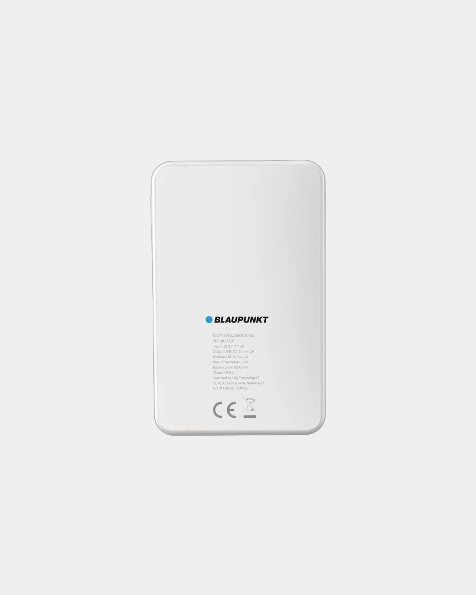 Custom bamboo power bank Blaupunkt 5000mAh - 4