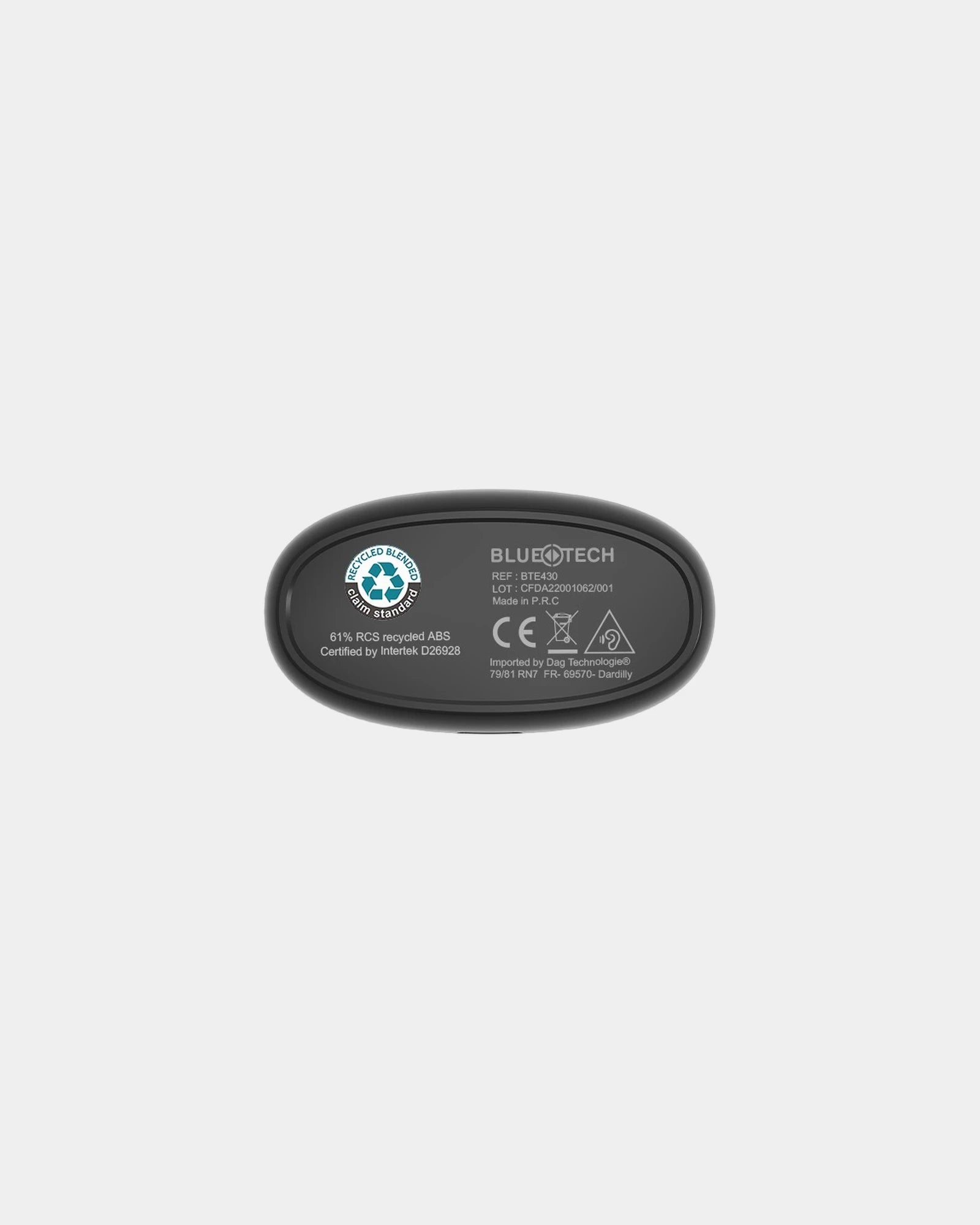 Custom promotional recycled ABS Bluetooth earbuds Bluetech - 4