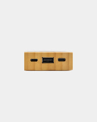 Custom bamboo FSC 5000mAh solar power bank Bluetech - 3
