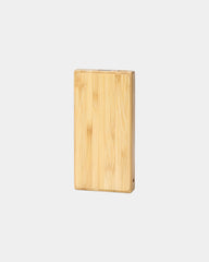 Custom bamboo FSC solar power bank Bluetech 8000mAh - 2