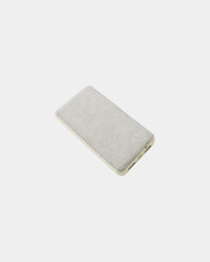 Custom RPET organic hemp power bank Bluetech 10,000mAh - Beige