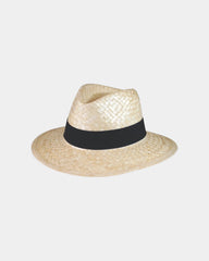 Customizable White Straw Panama Hat