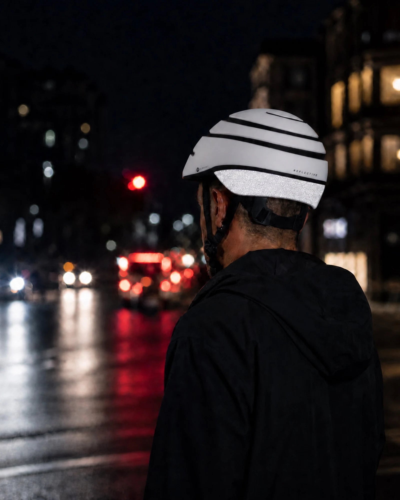 Custom reflective mobility helmet Closca Loop Medium - 4