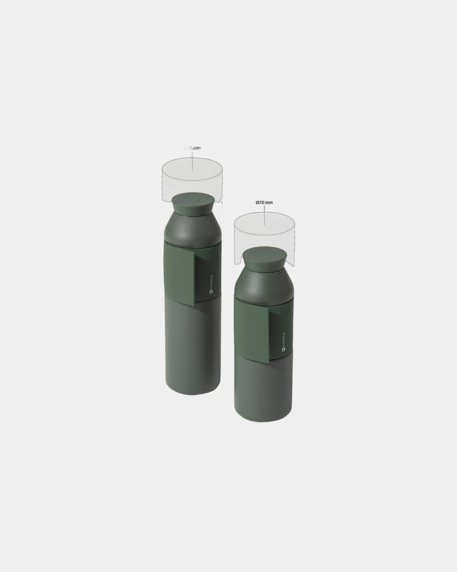 Custom stainless steel Closca 450ml travel bottle - 11