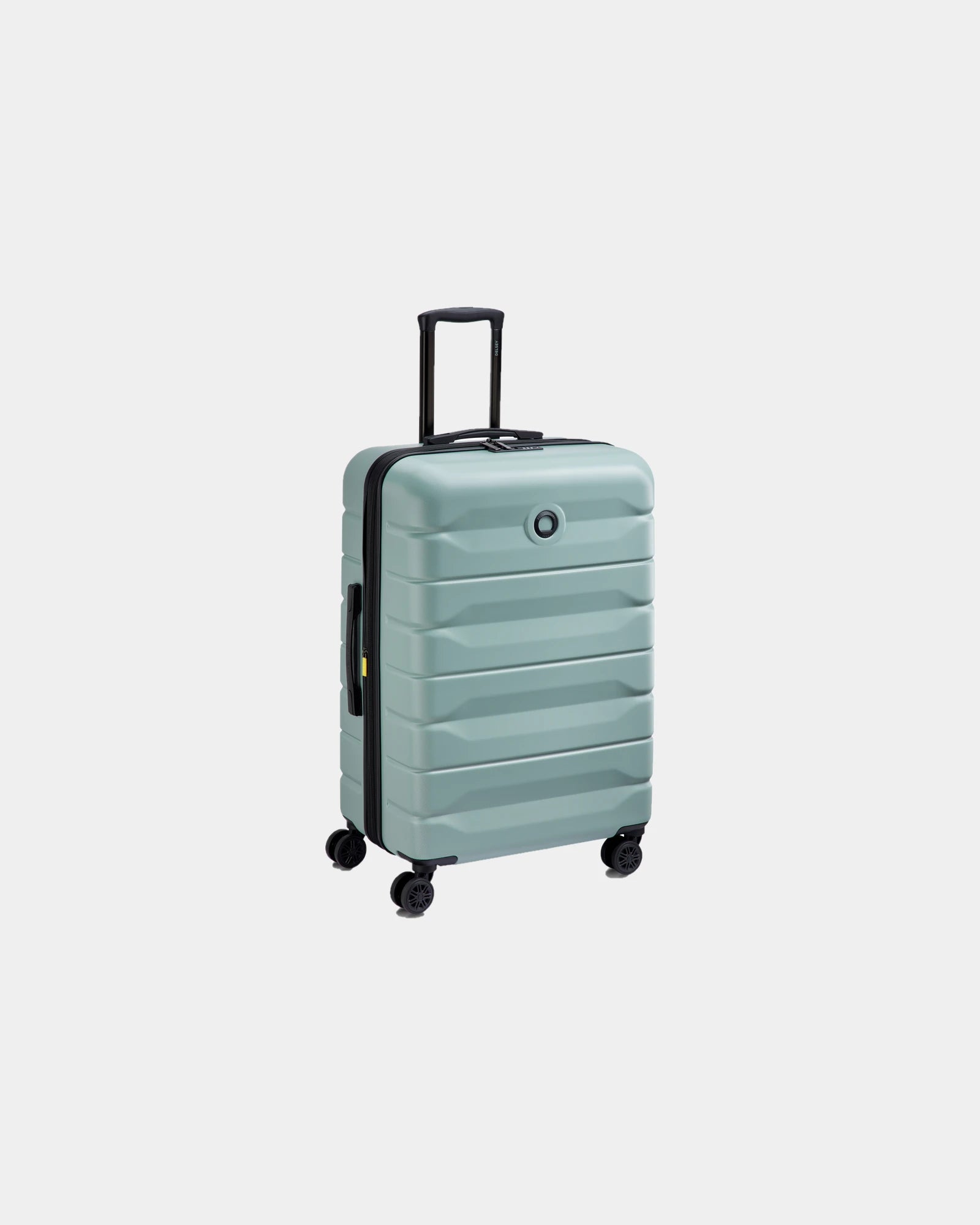 Custom ABS polycarbonate suitcase Delsey Air Armour - Sage Green