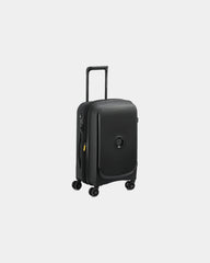 Custom recycled polypropylene cabin suitcase Delsey Belmont Plus - Black