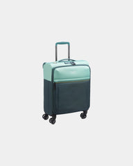Custom recycled cabin trolley Delsey Brochant 3 - Green