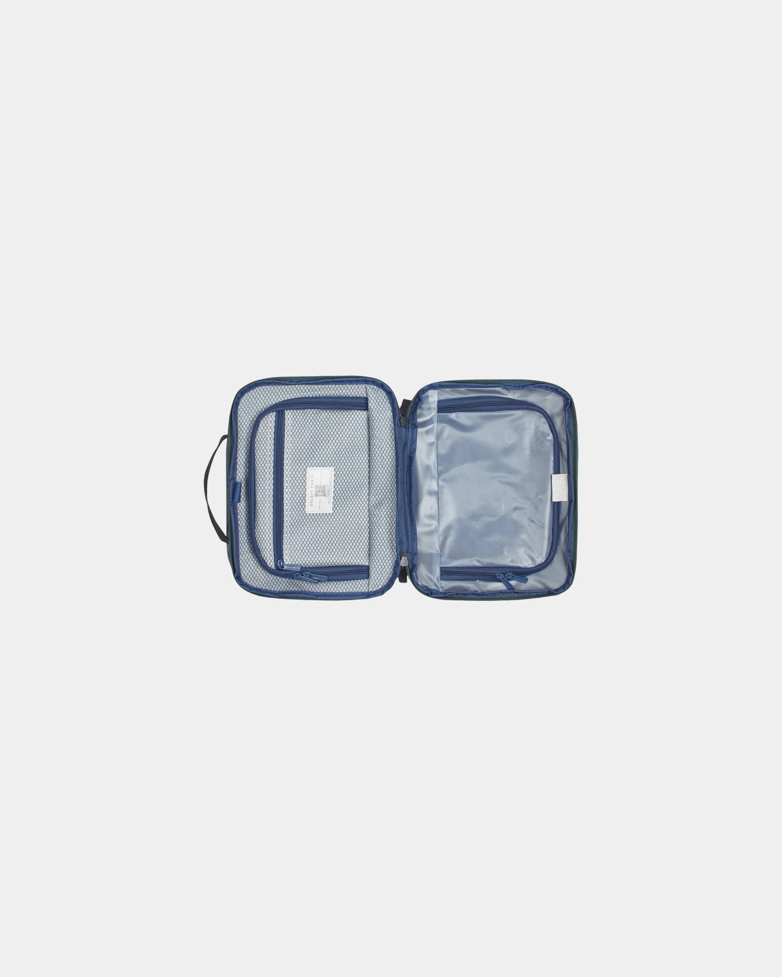 Custom recycled toiletry bag Delsey Brochant 3 - 8