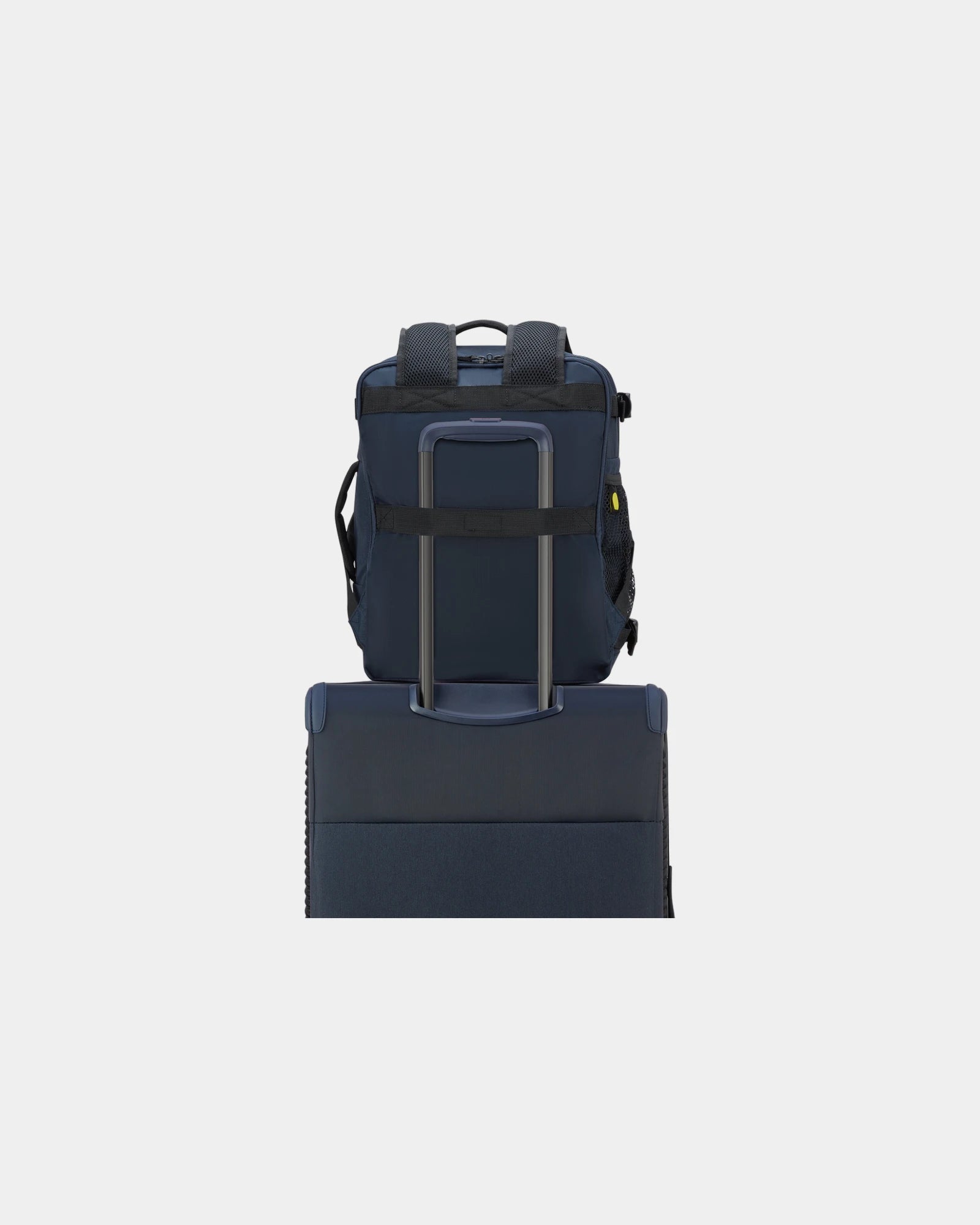 Custom recycled polyester backpack Delsey Brochant 3 - 6