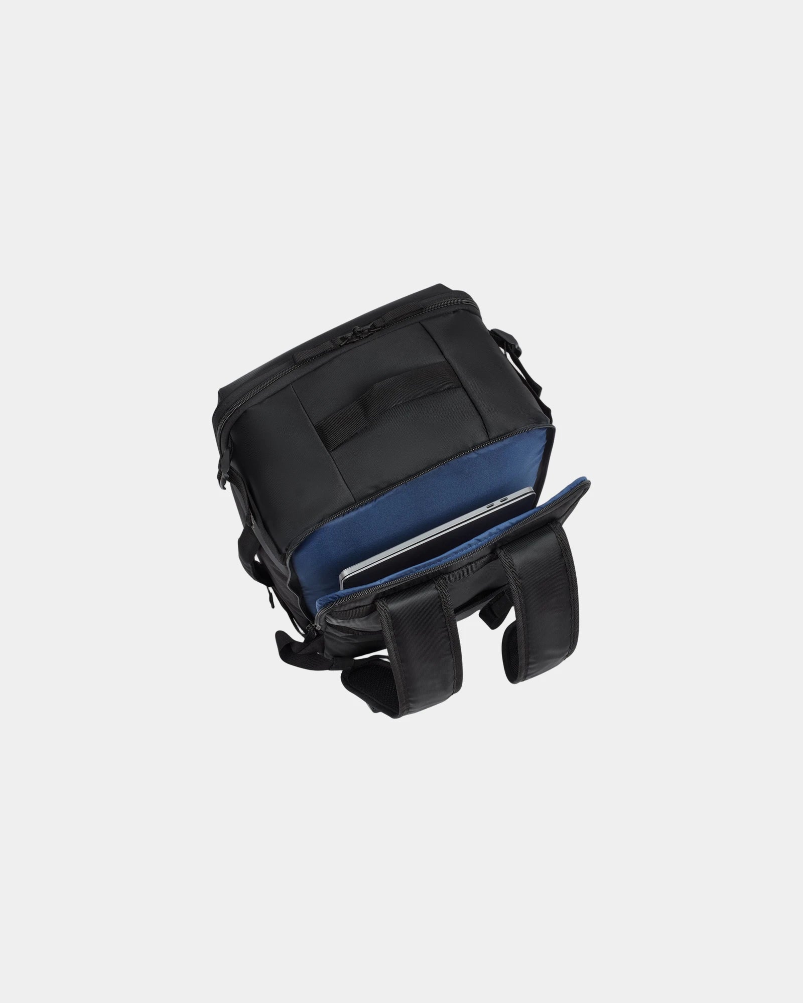 Custom recycled polyester backpack Delsey Brochant 3 - 17