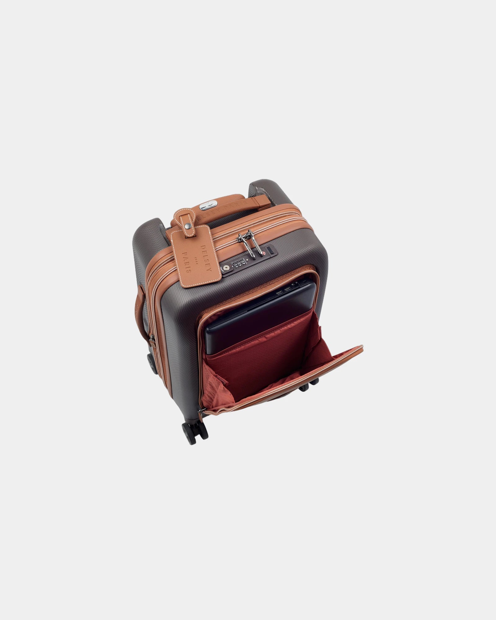 Custom polycarbonate trolley suitcase Delsey Chatelet Air 2 - 5