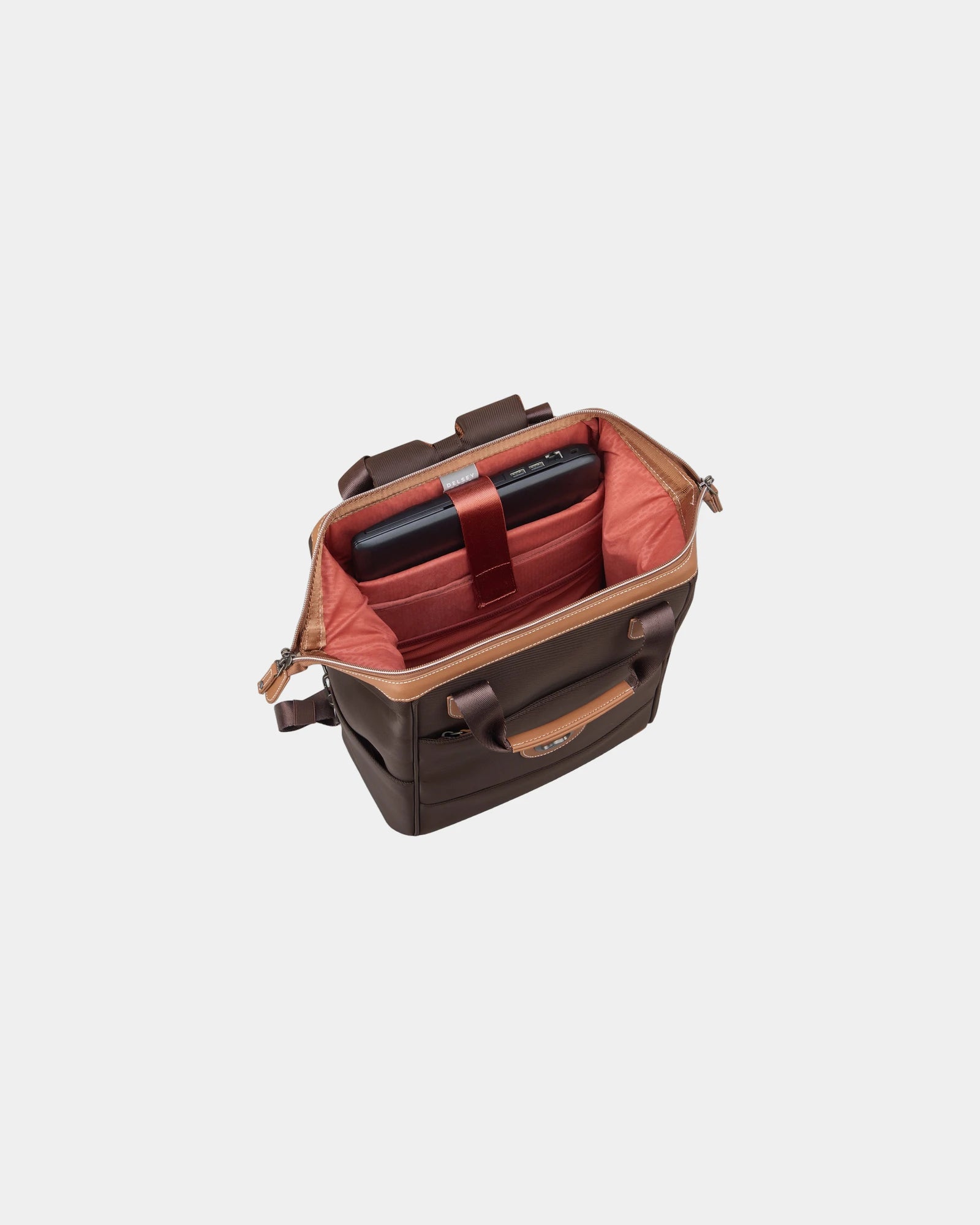 Custom recycled polyester backpack Delsey Chatelet Air 2.0 - 5