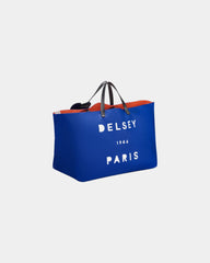 Custom PVC tote bag Delsey Croisiere - Electric Blue