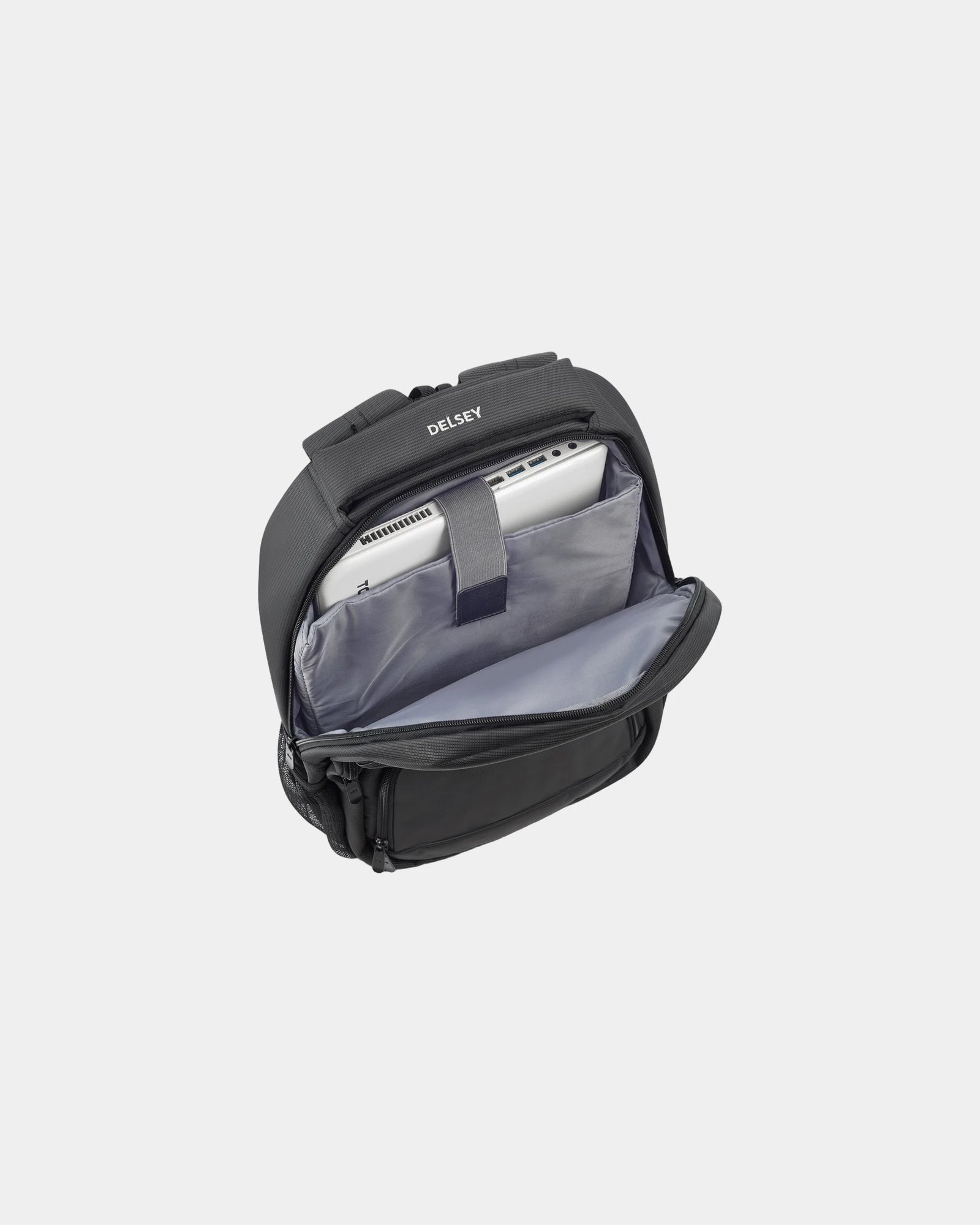 Custom polyester backpack Delsey Aviator - 10